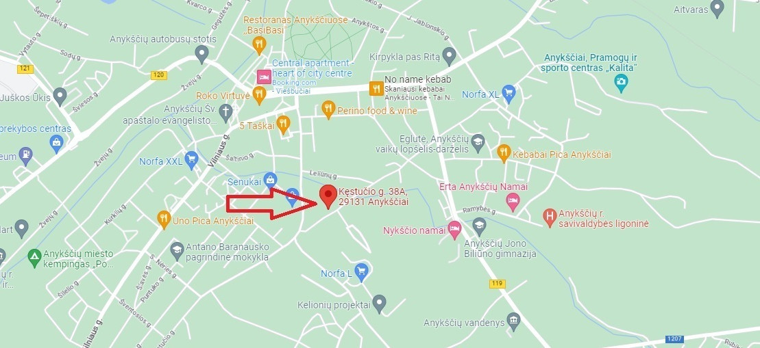 Parduodamas butas Kęstučio g., Anykščiuose, 90.23 kv.m ploto 35