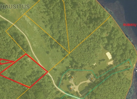 Parduodamas sklypas Terpežerių k., 50 a ploto