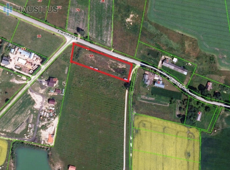 Parduodamas namų valdos paskirties sklypas Klevečkinės k., Panevėžio r. sav., 36.72 a ploto 4