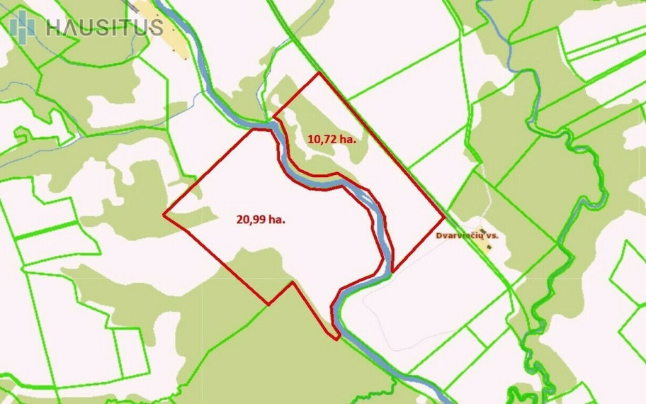 Parduodamas sklypas Dvarviečių vs., 3171 a ploto 1
