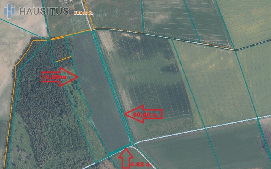 Parduodamas sklypas Skūpų k., 744 a ploto 1
