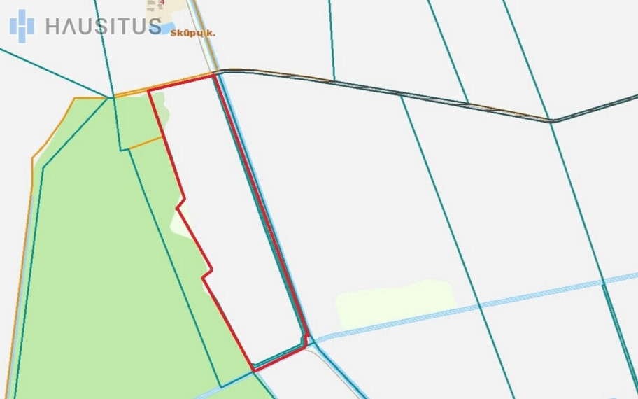 Parduodamas sklypas Skūpų k., 744 a ploto 2