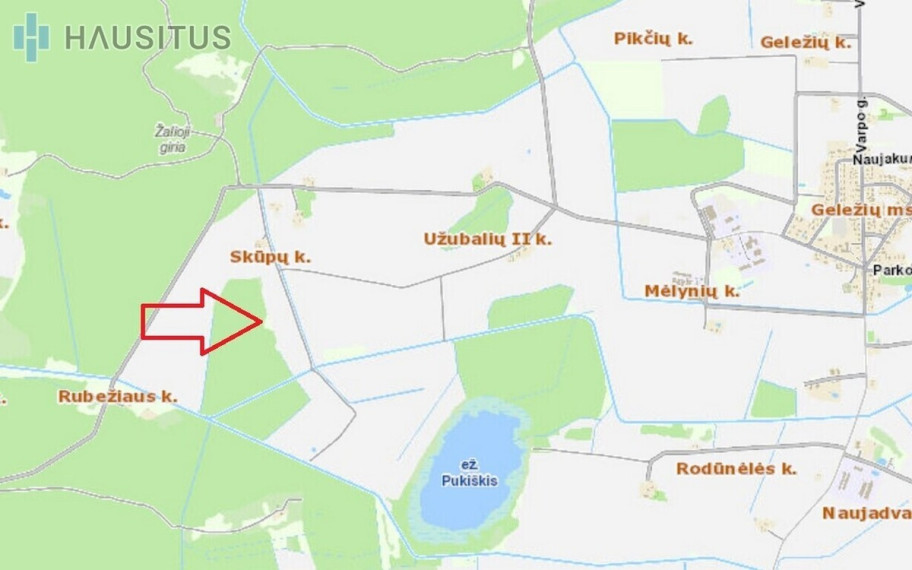 Parduodamas sklypas Skūpų k., 744 a ploto 3