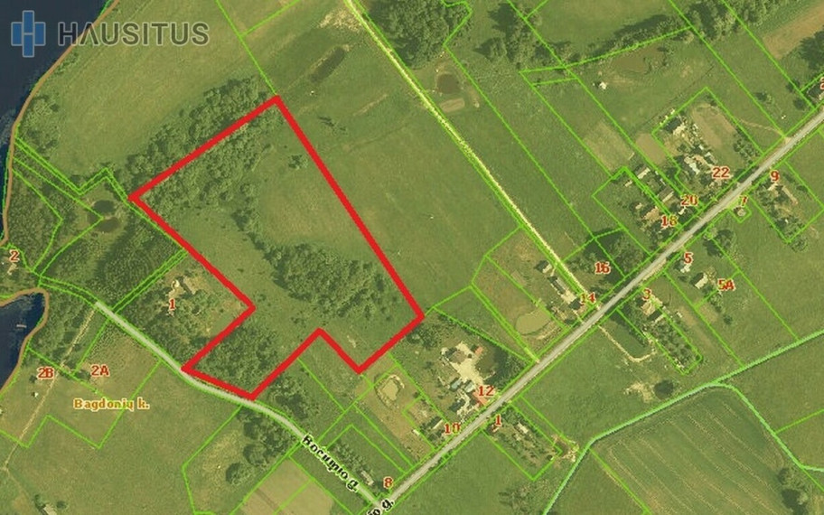 Parduodamas sklypas Bagdonių k., 506 a ploto 1