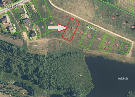 Parduodamas sklypas Žilvičių g., Kupiškyje, 15 a ploto