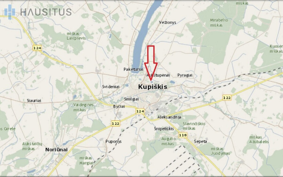 Parduodamas sklypas Žilvičių g., Kupiškyje, 15 a ploto 13