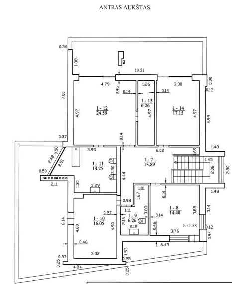 Parduodamas namas Žemynos g., Pabaliai, Šiaulių m., Šiaulių m. sav., 266.06 m² ploto 6 kambariai 20