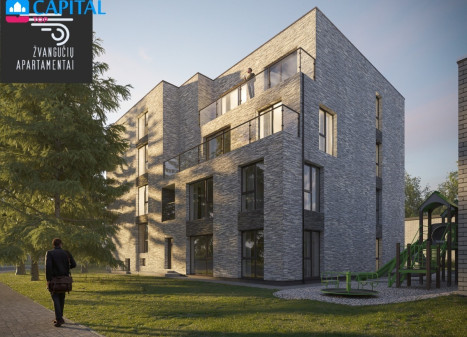 Parduodamas butas Žvangučių g., Žaliakalnis, Kauno m., Kauno m. sav., 35.24 m2 ploto, 2 kambariai