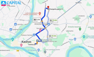 Parduodamas butas Žvangučių g., Žaliakalnis, Kauno m., Kauno m. sav., 35.24 m2 ploto, 2 kambariai 36