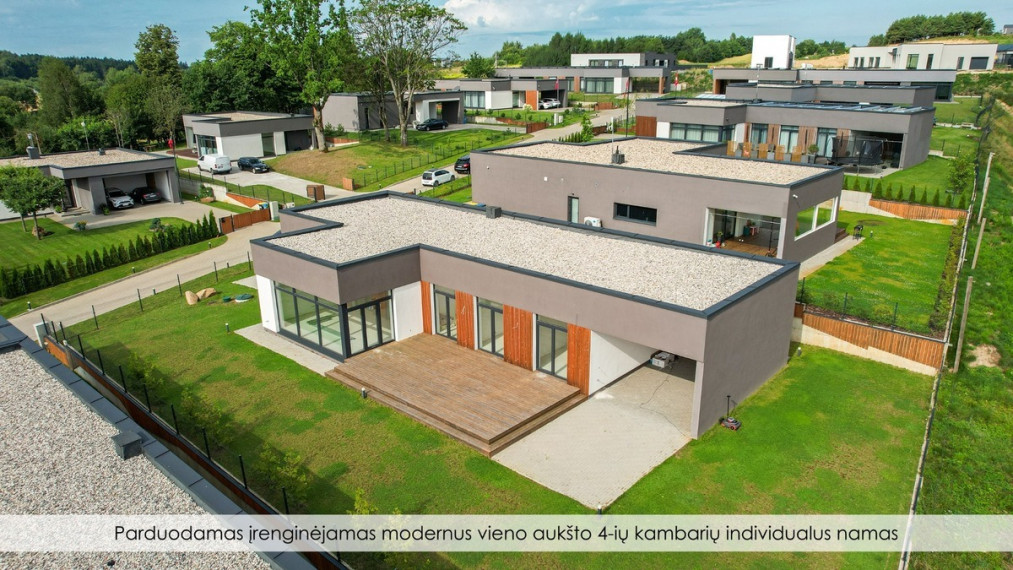 Parduodamas namas Filaretų g., Didžiasalio k., Vilniaus r. sav., 158 m2 ploto, 1 aukštai 3