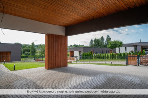Parduodamas namas Filaretų g., Didžiasalio k., Vilniaus r. sav., 158 m2 ploto, 1 aukštai 15
