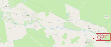 Parduodamas  sklypas Kulbių, Kulbių k., Panevėžio r. sav., 501.34 a ploto 3