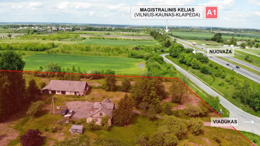 Parduodamas kitos paskirties sklypas Šašių k., Kauno r. sav., 426.47 a ploto 2