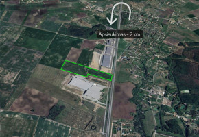Parduodamas  sklypas Vilniaus pl., Gobergiškės k., Klaipėdos r. sav., 1531 a ploto 4