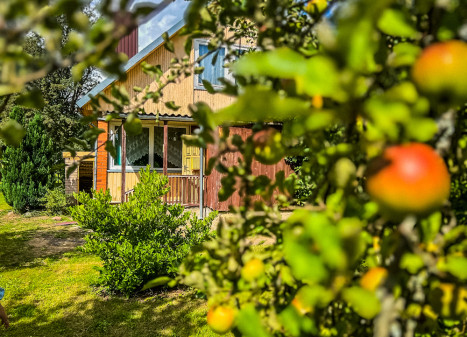 Parduodamas namas S. Daukanto g., Lenkimų mstl., Skuodo r. sav., 103 m2 ploto, 2 aukštai