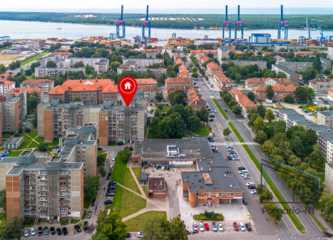 Parduodamas butas Naikupės g., Žvejybos uostas, Klaipėdos m., Klaipėdos m. sav., 71.15 m² ploto 3 kambariai