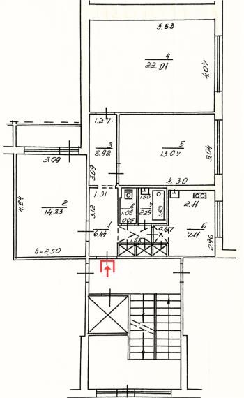 Parduodamas butas Naikupės g., Žvejybos uostas, Klaipėdos m., Klaipėdos m. sav., 71.15 m² ploto 3 kambariai 4