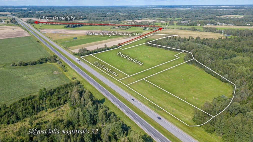 Parduodamas sklypas Spadviliškių k., Širvintų r. sav., 71.92 a ploto 1