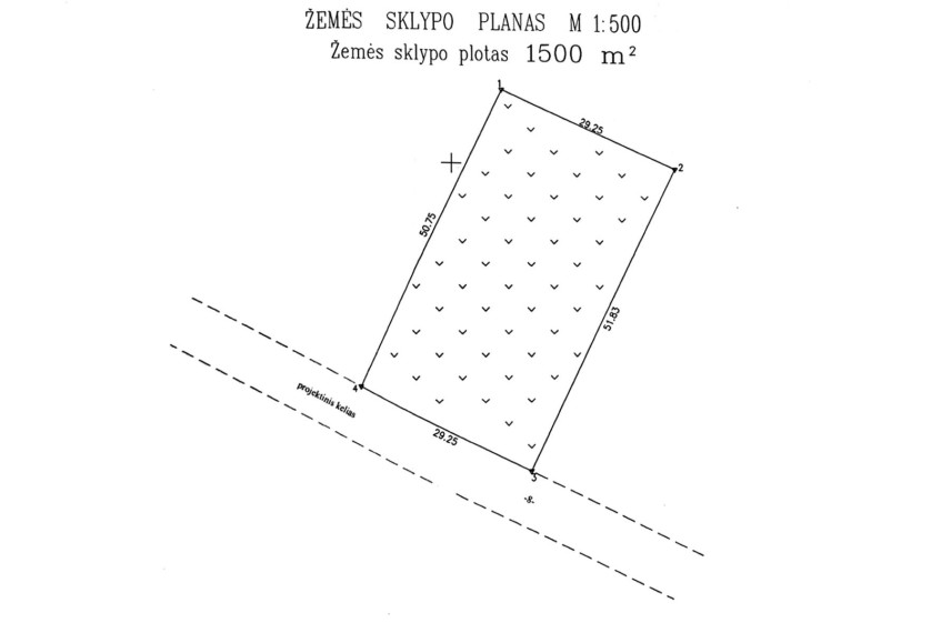 Parduodamas sklypas Dvaro g., Daržininkų k., Vilniaus r. sav., 20.57 a ploto 5