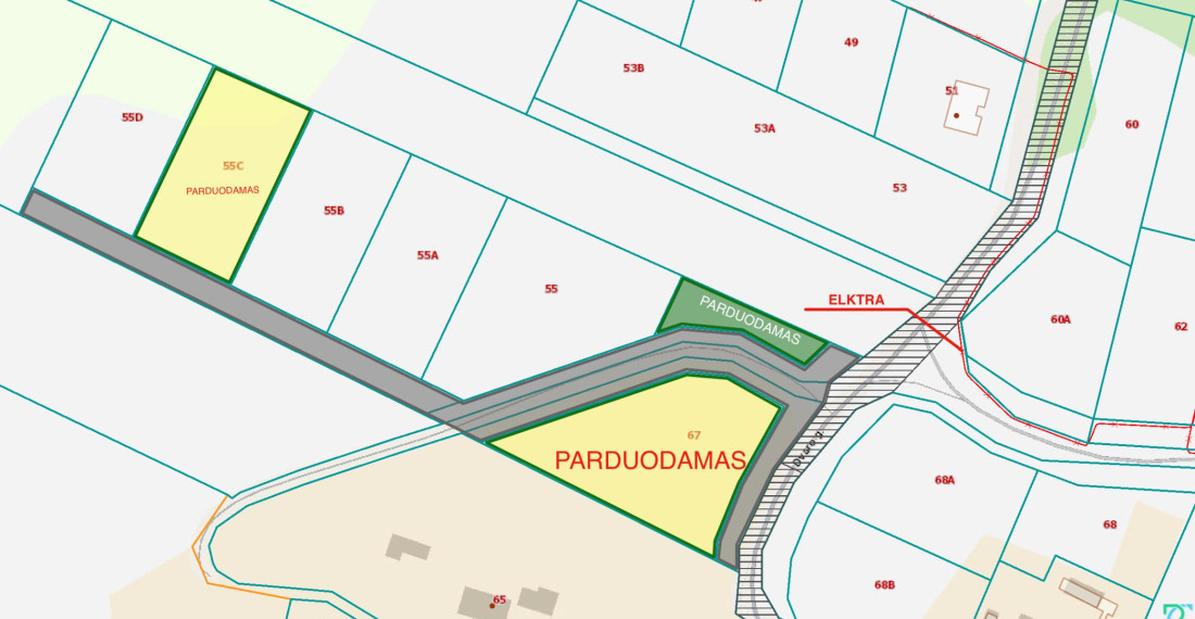 Parduodamas sklypas Dvaro g., Daržininkų k., Vilniaus r. sav., 20.57 a ploto 6