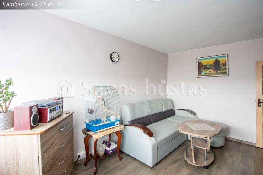 Parduodamas butas Tilžės g., Centras, Šiaulių m., Šiaulių m. sav., 35.84 m2 ploto, 2 kambariai 5