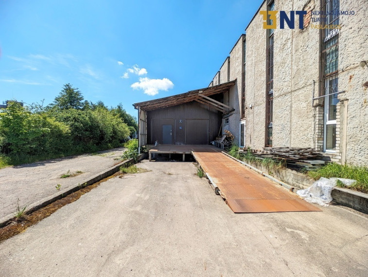 ŠILDOMOS GAMYBOS PATALPOS (BUVUSI SIUVYKLA), NAUJAI IŠLIETAS KELIAS IKI PATALPŲ 2