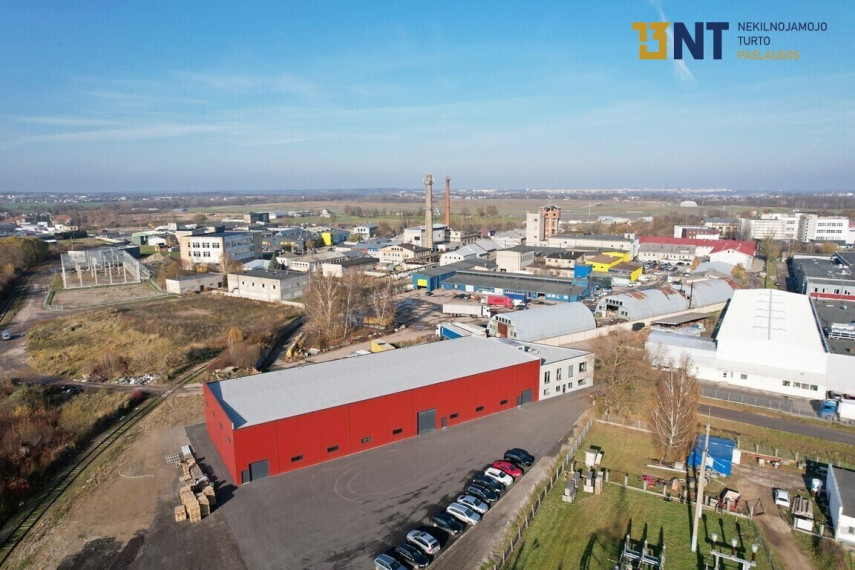 SANDĖLIAVIMO-GAMYBOS PATALPOS, 1 A., DIDELI VARTAI (ESANT POREIKIUI) 5