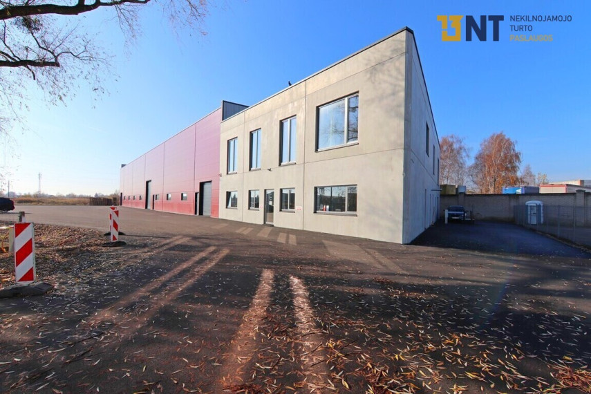 SANDĖLIAVIMO-GAMYBOS PATALPOS, 1 A., DIDELI VARTAI (ESANT POREIKIUI) 8