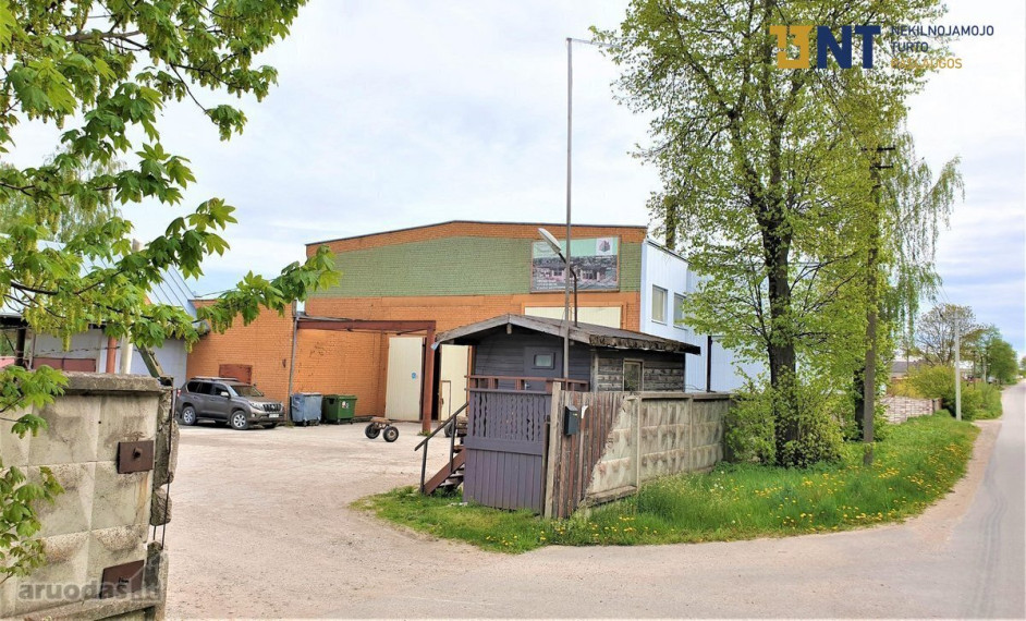 GAMYBOS-SANDĖLIAVIMO PATALPŲ TERITORIJA, NETOLI A 1 34