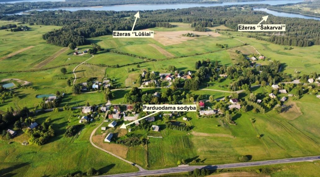 Parduodamas namas vilties, Grikiapelės k., Ignalinos r. sav., 65.68 m2 ploto, 1 aukštai 2