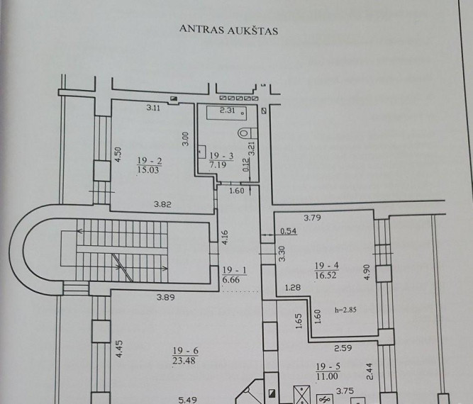 Parduodamas butas Raudondvario pl., Vilijampolė, Kauno m., Kauno m. sav., 136.16 m² ploto 3 kambariai 12