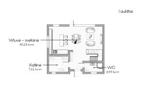 Parduodamas namas Juodvarnių g., Bajorai, Vilniaus m., Vilniaus m. sav., 110 m2 ploto, 2 aukštai 18