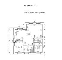 Parduodamas namas Peskojų g., Dargužių k., Klaipėdos r. sav., 109.55 m² ploto 4 kambariai 20