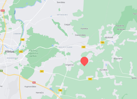 Parduodamas namas Grigaičių k., Vilniaus r. sav., 150 m2 ploto, 2 aukštai