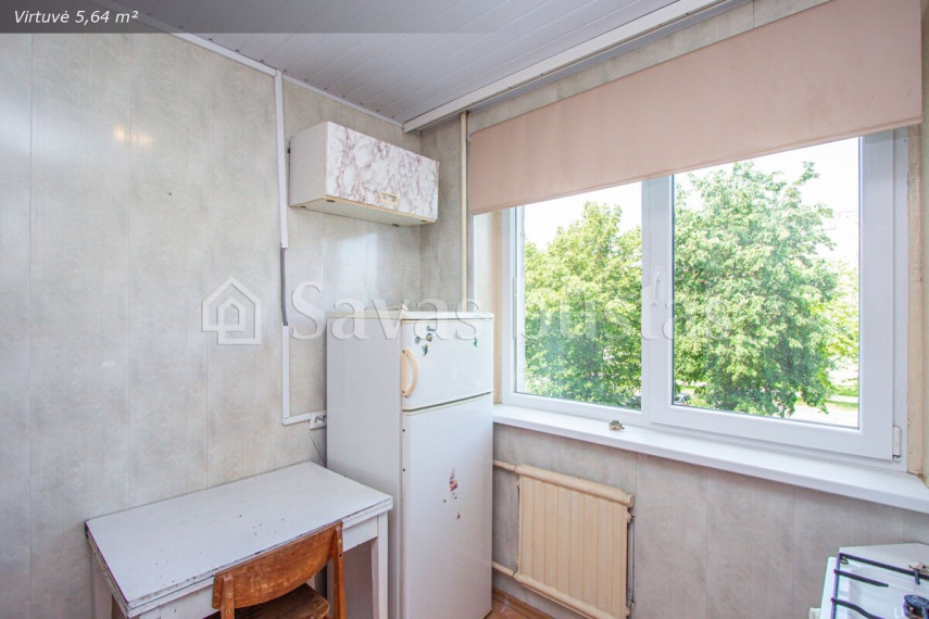 Parduodamas butas Lieporių g., Lieporiai, Šiaulių m., Šiaulių m. sav., 43 m2 ploto, 2 kambariai 3