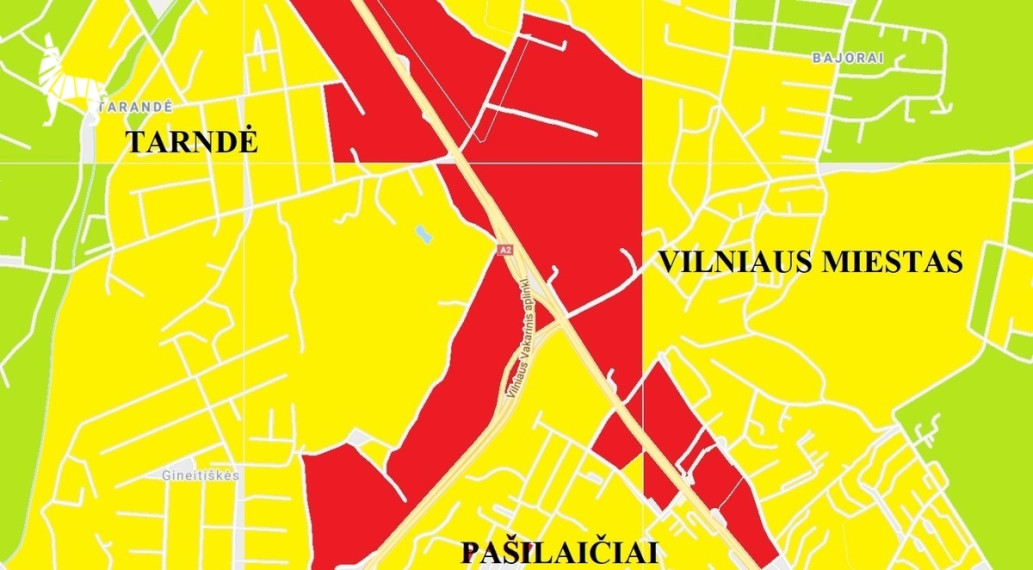 Parduodamas kitos paskirties sklypas Ukmergės g., Fabijoniškės, Vilniaus m., Vilniaus m. sav., 62 a ploto 2