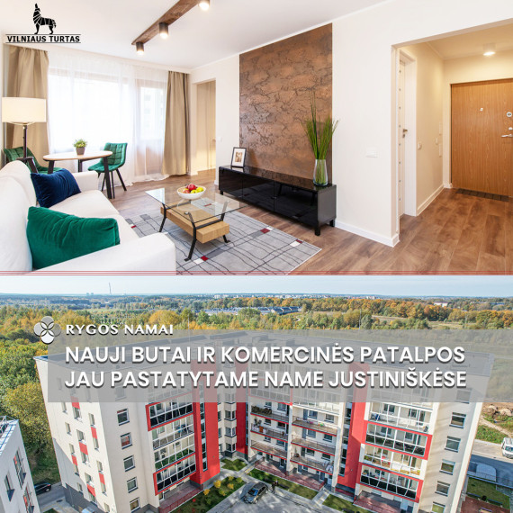 Parduodamas butas Rygos g., Justiniškės, Vilniaus m., Vilniaus m. sav., 100 m2 ploto, 4 kambariai 4