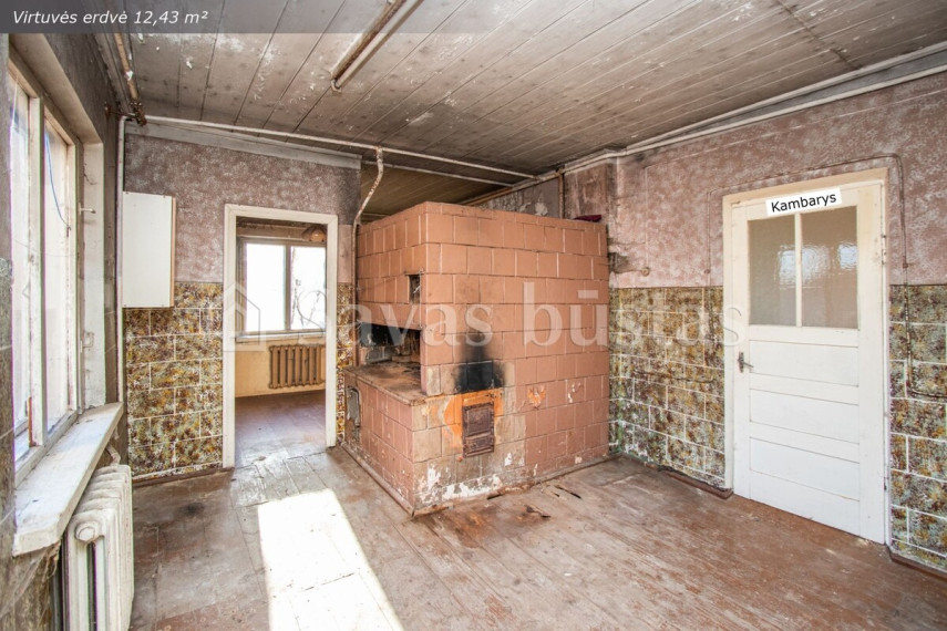 Parduodamas namas Tvirų k., Kupiškio r. sav., 63 m2 ploto, 2 aukštai 11