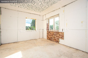 Parduodamas namas Draugystės g., Kiaunorių k., Kelmės r. sav., 55.25 m2 ploto, 2 aukštai 6
