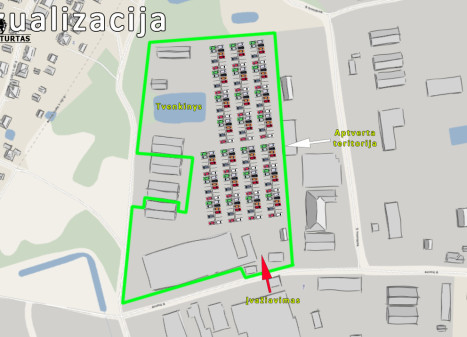 Nuomojamas kitos paskirties sklypas Arimų g., Naujoji Vilnia, Vilniaus m., Vilniaus m. sav., 200 a ploto