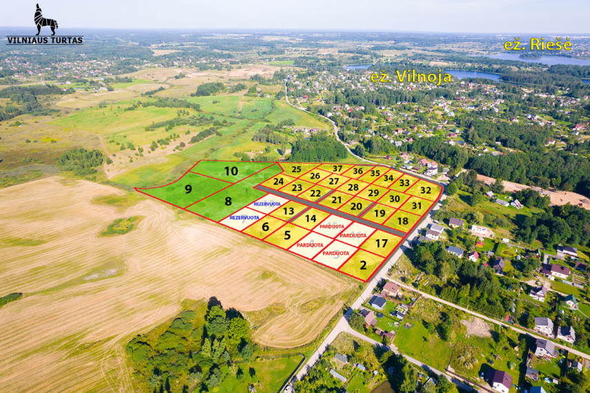 Parduodamas sklypas Brinkiškių g., Brinkiškių k., Vilniaus r. sav., 15 a ploto 2