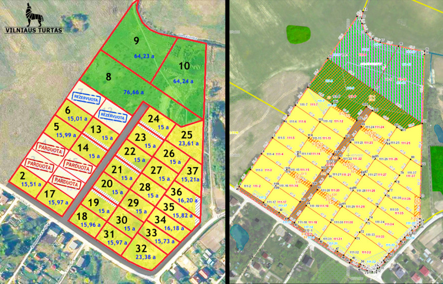 Parduodamas sklypas Brinkiškių g., Brinkiškių k., Vilniaus r. sav., 15 a ploto 3