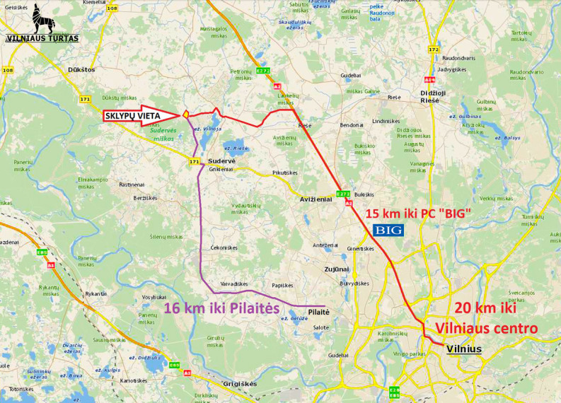 Parduodamas sklypas Brinkiškių g., Brinkiškių k., Vilniaus r. sav., 15 a ploto 4