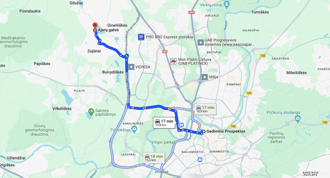 Parduodamas sklypas Ajerų g., Antežerių k., Vilniaus r. sav., 131.20 a ploto 6