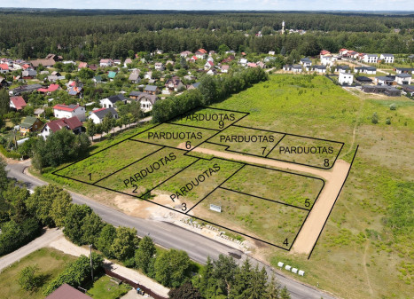 Parduodamas namų valdos paskirties sklypas Julijono Steponavičiaus g., Balsiai, Vilniaus m., Vilniaus m. sav., 8.36 a ploto