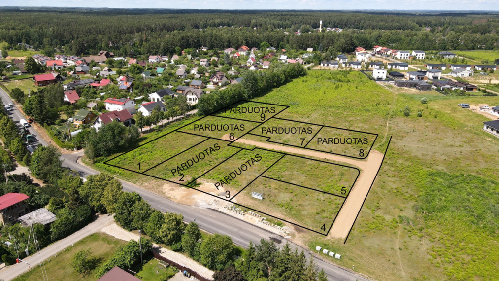 Parduodamas namų valdos paskirties sklypas Julijono Steponavičiaus g., Balsiai, Vilniaus m., Vilniaus m. sav., 8.36 a ploto 1