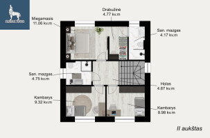 Parduodamas namas Matiškių g., Paneriai, Vilniaus m., Vilniaus m. sav., 129 m2 ploto, 2 aukštai 8