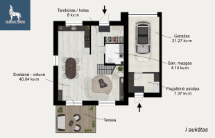 Parduodamas namas Matiškių g., Paneriai, Vilniaus m., Vilniaus m. sav., 129 m2 ploto, 2 aukštai 9