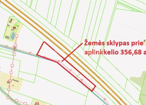 Parduodamas sklypas Šilagalio k., Panevėžio r. sav., 390.6 a ploto Parduodamas sklypas Šilagalio k., Panevėžio r. sav., 390.6 a ploto