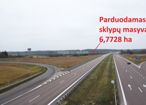 Parduodamas  sklypas Šilagalio k., Panevėžio r. sav., 677.28 a ploto